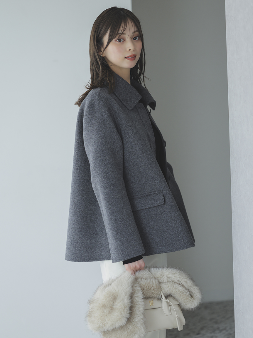 snidel リバーリボンジャケット キャメル 0サイズ リバーリボンジャケット(ジャケット)｜アウター｜SNIDEL(スナイデル)の