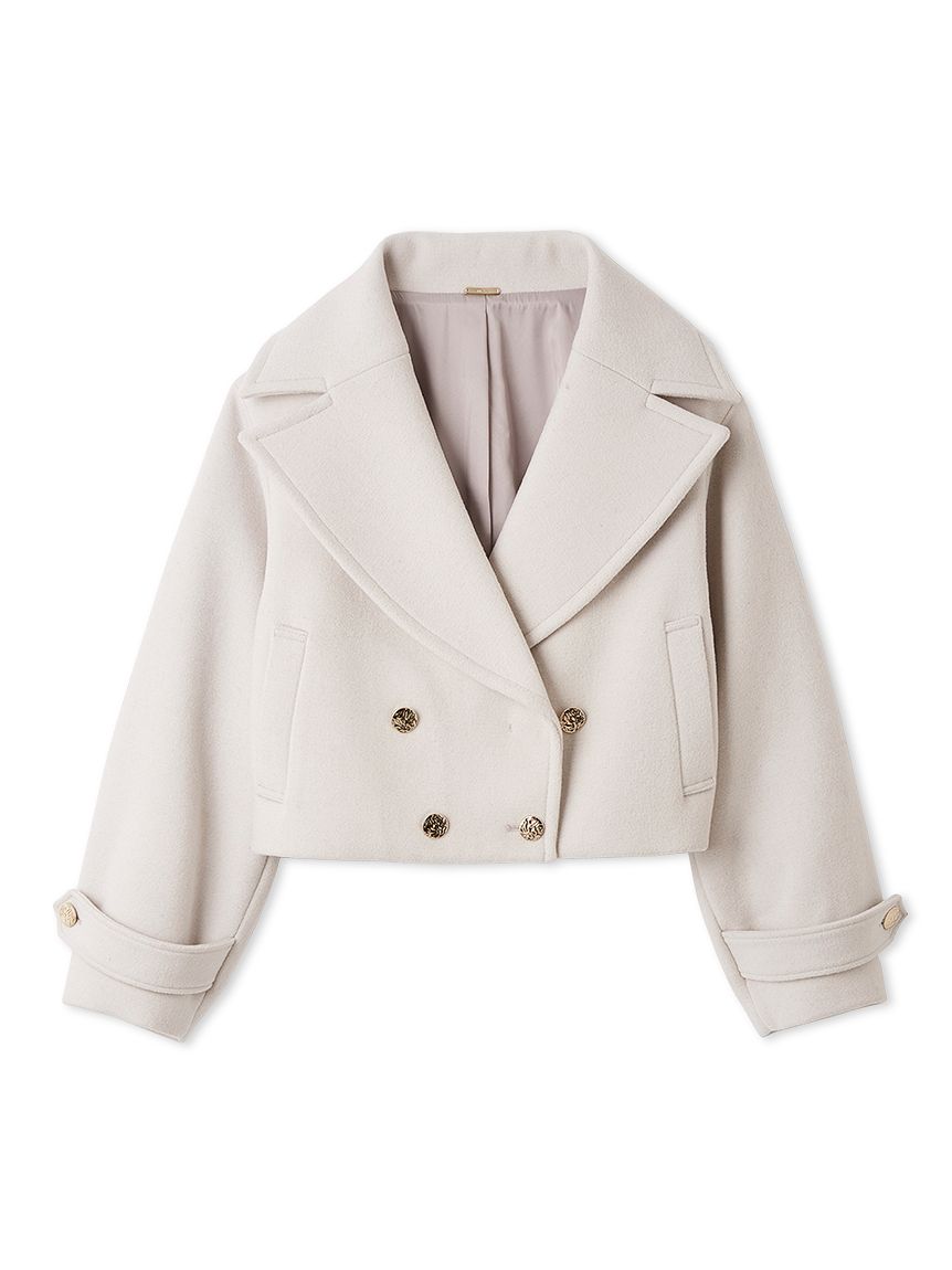 ビッグカラーショートコート(ピーコート)｜アウター｜SNIDEL