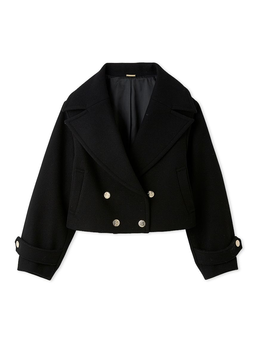 ビッグカラーショートコート(ピーコート)｜アウター｜SNIDEL