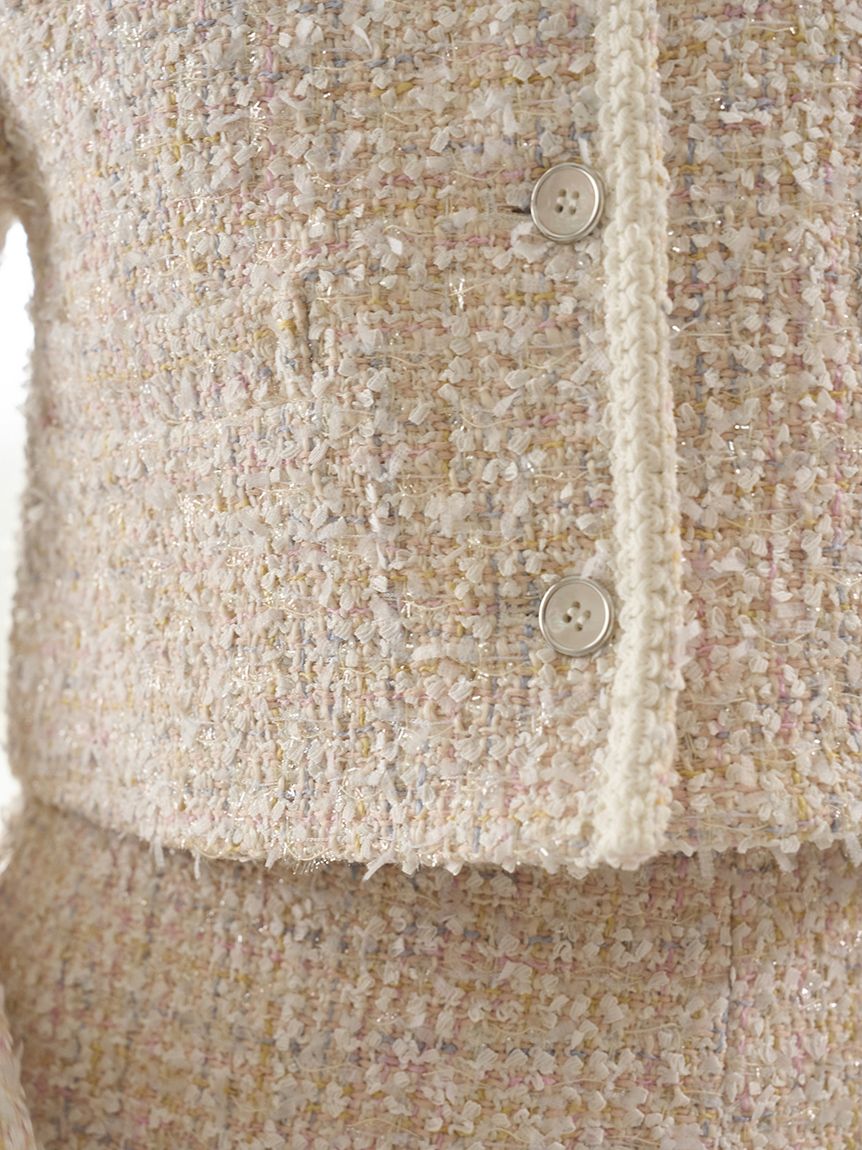 ツイードジャケット(ノーカラージャケット)｜アウター｜SNIDEL