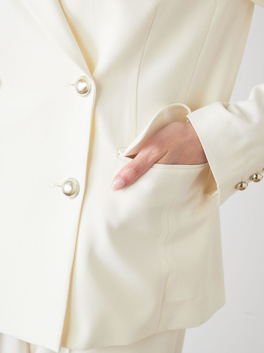 【SNIDEL】sustainableジャケットセットアップSWFJ241040 SNIDEL) Sustainableダブルジャケット | puakoの店長ブログ