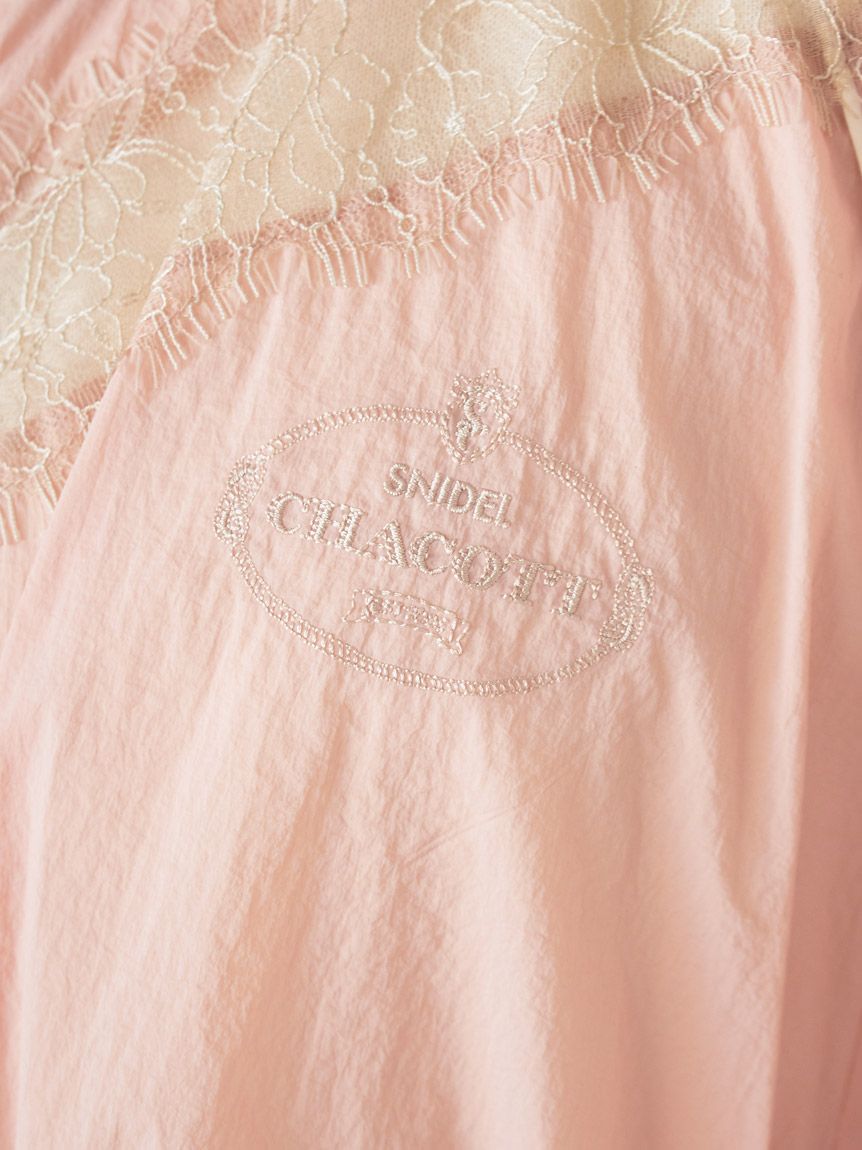 新作新品タグ付き　スナイデル♡Chacottコラボナイロンレースブルゾン Chacott】コラボナイロンレースブルゾン(ブルゾン)｜アウター｜SNIDEL