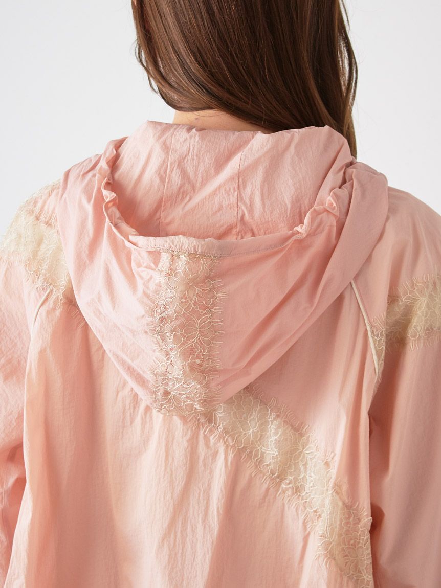 SNIDEL 【Chacott】コラボナイロンレースブルゾン SNIDEL｜【Chacott】コラボナイロンレースブルゾン | Rakuten Fashion