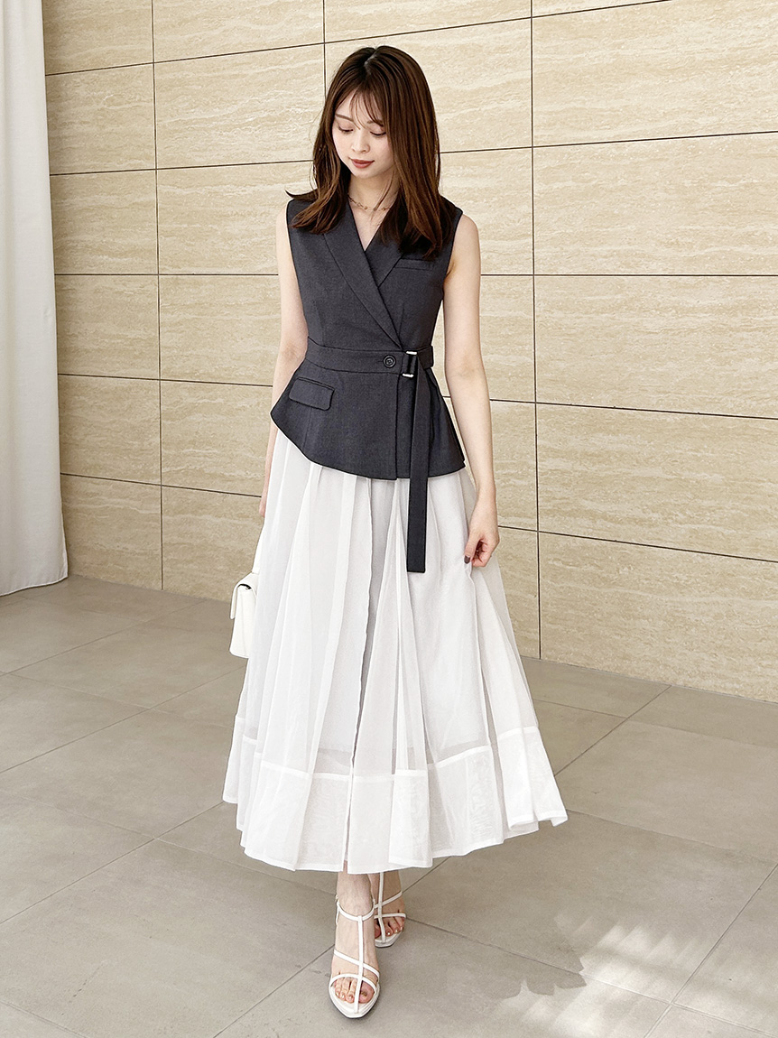 スイッチングデザインワンピース