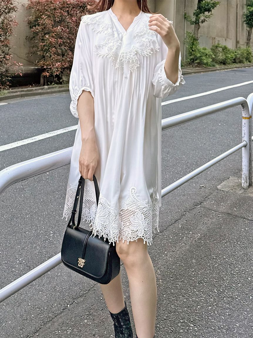新作新品　スナイデル♡ デザインミニワンピース スナイデル SNIDEL デザインミニワンピース （CHECK