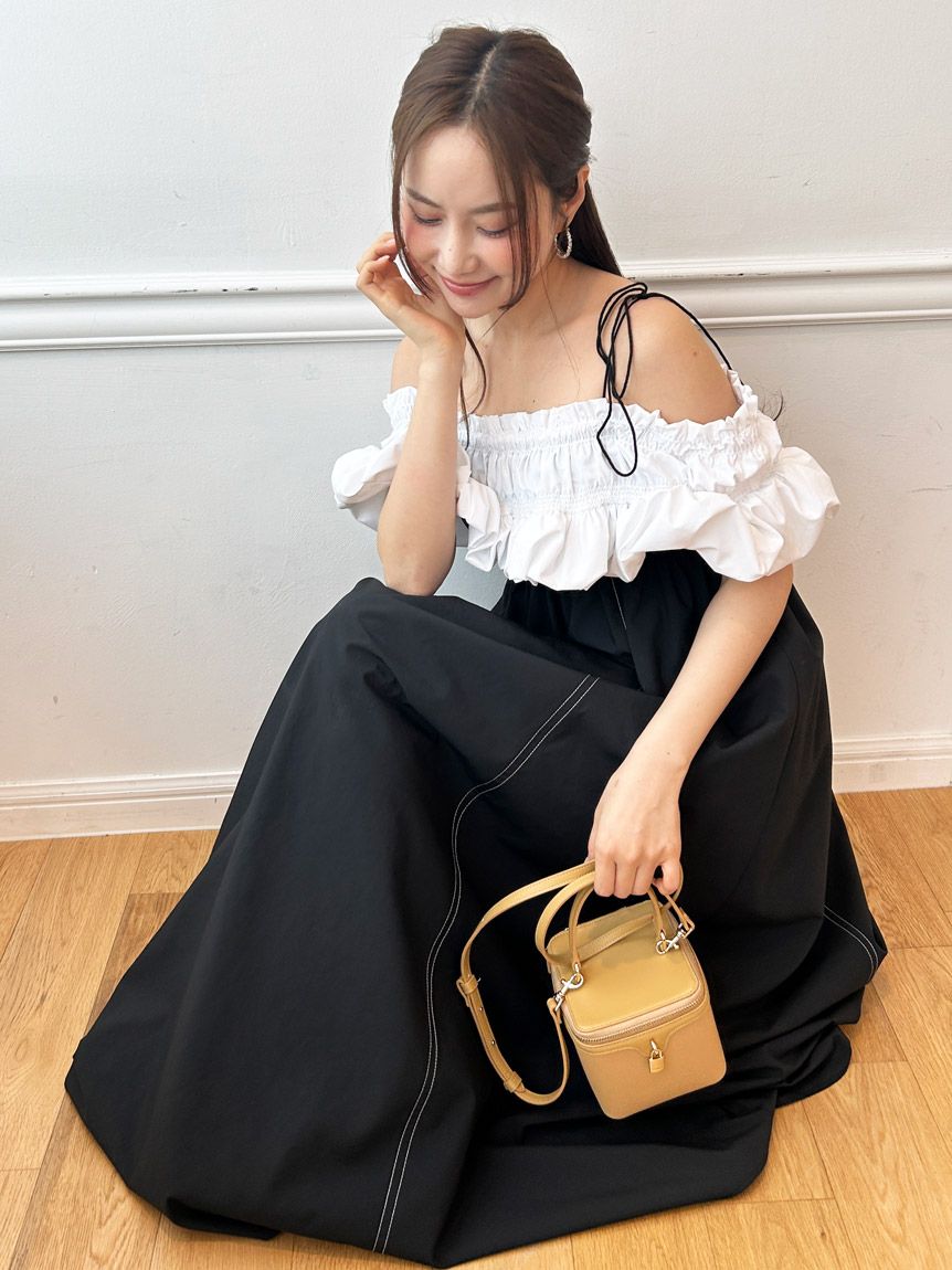 【美品】SNIDEL ワンピース SNIDEL SALE40%OFF バリエニットワンピース swno244174