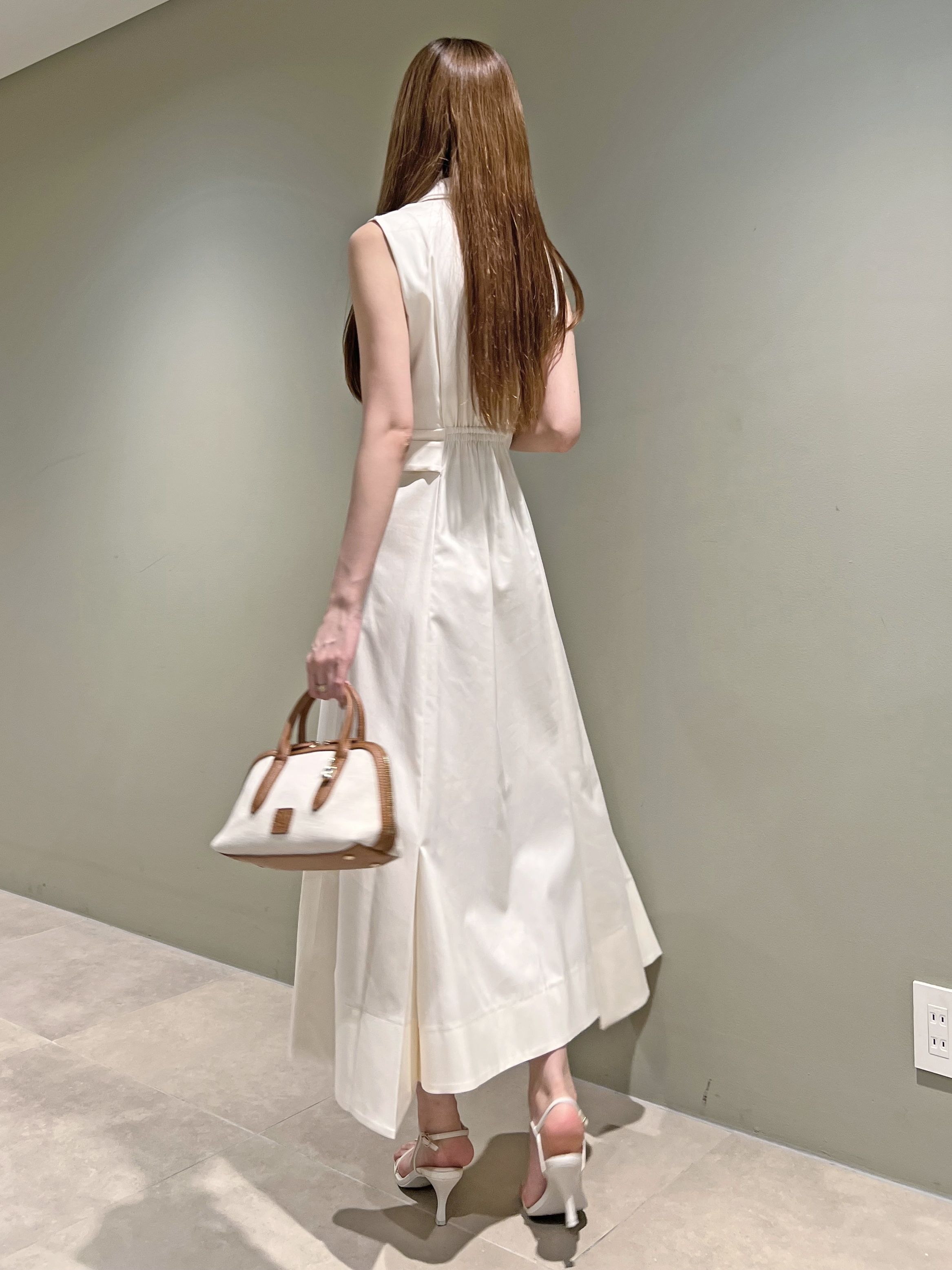 herlipto LeGrandMidiDressワンピース　snidel SNIDEL SALE50%OFF スナイデル ドレス 24春夏 シアーレイヤード
