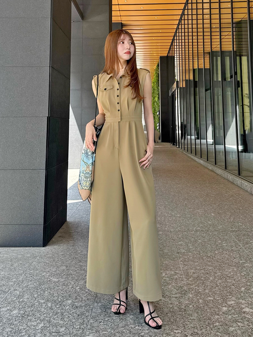snidel オールインワン SNIDEL｜トレンチディテールオールインワン | Rakuten Fashion