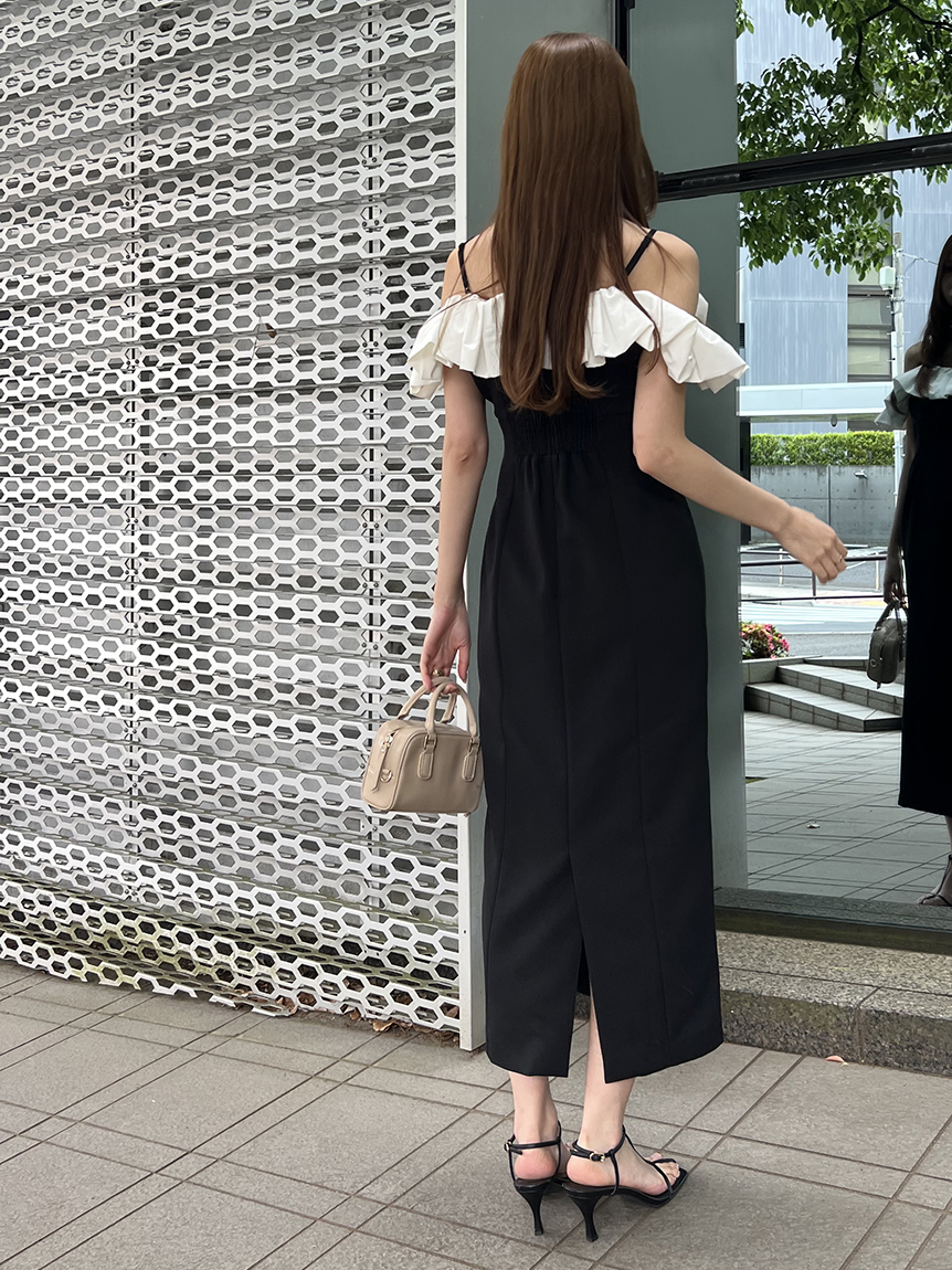 ♥スナイデルパフスリワンピース♥新品タグ付き パフスリワンピース(マキシ・ロングワンピース)｜ワンピース