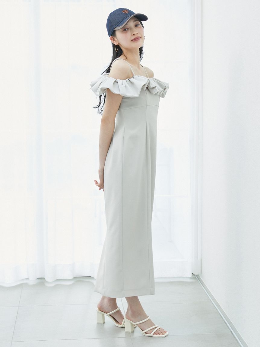 ♥スナイデルパフスリワンピース♥新品タグ付き パフスリワンピース(マキシ・ロングワンピース)｜ワンピース