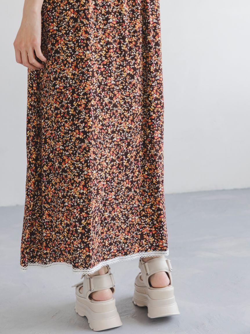 キャミソールガウンワンピース(マキシ・ロングワンピース)｜ワンピース