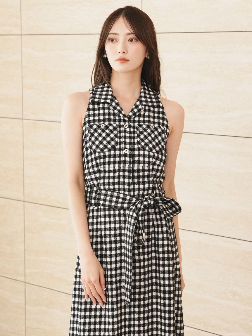 サファリディテールワンピース(マキシ・ロングワンピース)｜ワンピース