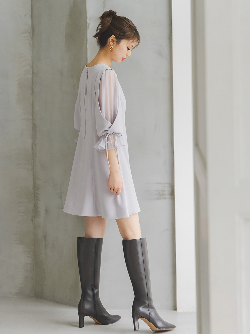 レディライクフレアミニワンピース(ミニワンピース)｜ワンピース