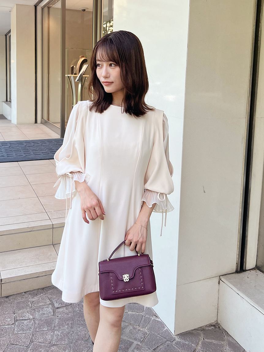 レディライクフレアミニワンピース(ミニワンピース)｜ワンピース