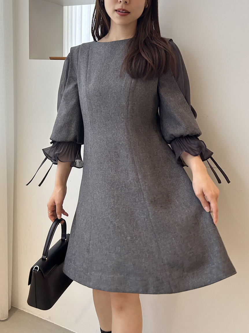 スナイデル　レディライクフレアミニワンピース レディライクフレアミニワンピース(ミニワンピース)｜ワンピース