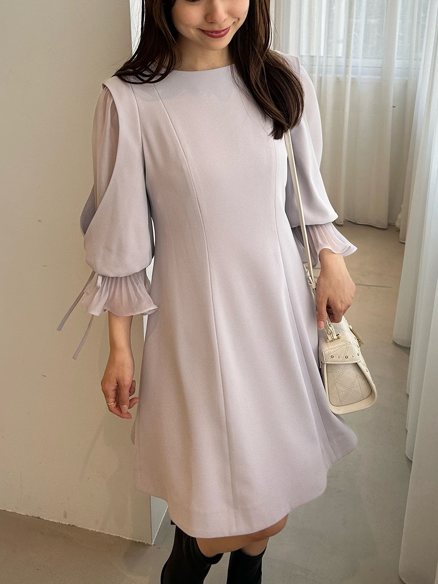 レディライクフレアミニワンピース(ミニワンピース)｜ワンピース