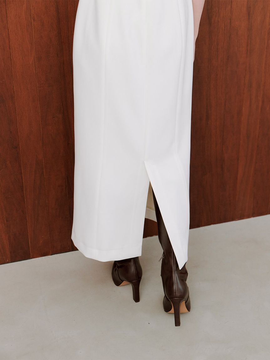 SNIDEL レイヤードライクジレワンピース レイヤードライクジレワンピース(マキシ・ロングワンピース