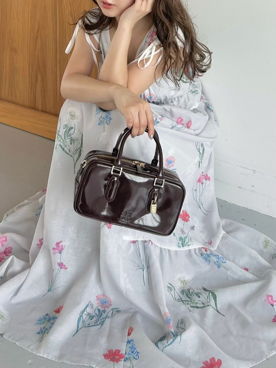 N✨さま専用 SNIDEL フラワーオフショルワンピース/0サイズ。 SWFO254120_p_21_LL.jpg