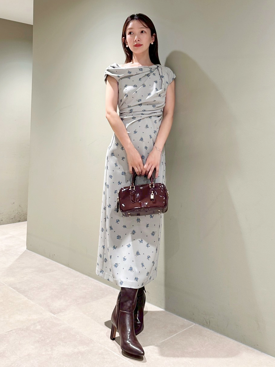 SNIDEL フラワープリント ノースリーブワンピース SNIDEL フラワープリント ノースリーブワンピース - メルカリ
