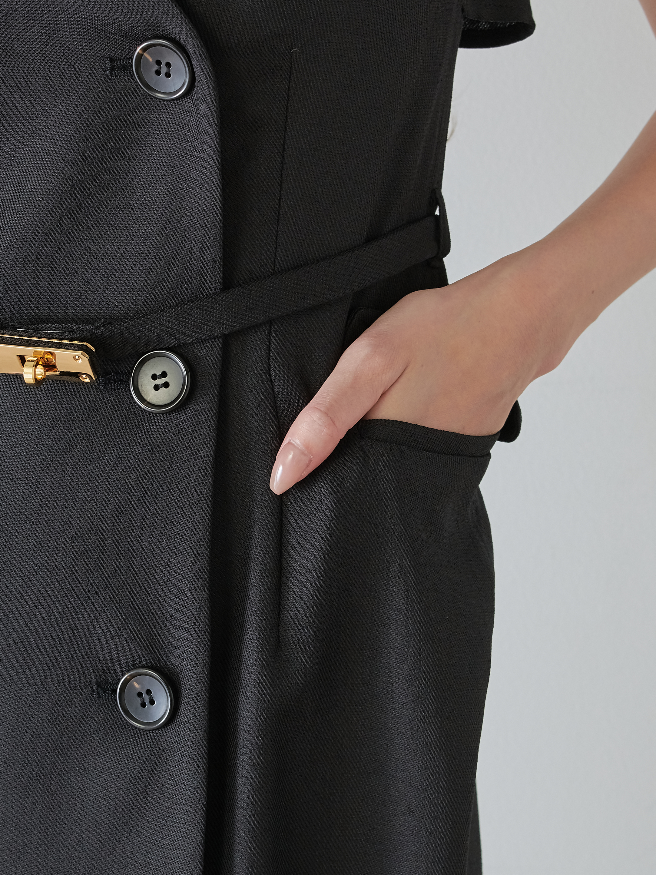 スイッチングジレワンピース(マキシ・ロングワンピース