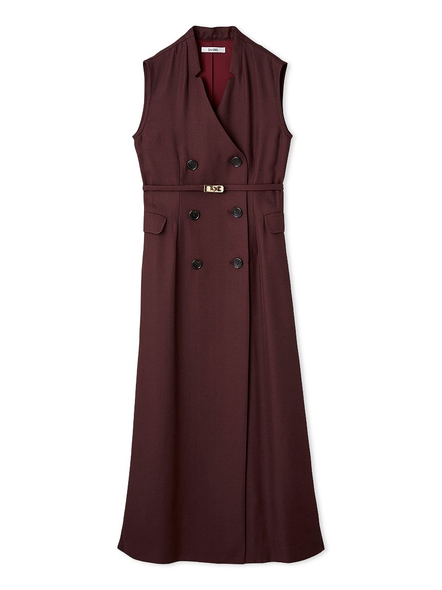 スイッチングジレワンピース(マキシ・ロングワンピース)｜ワンピース