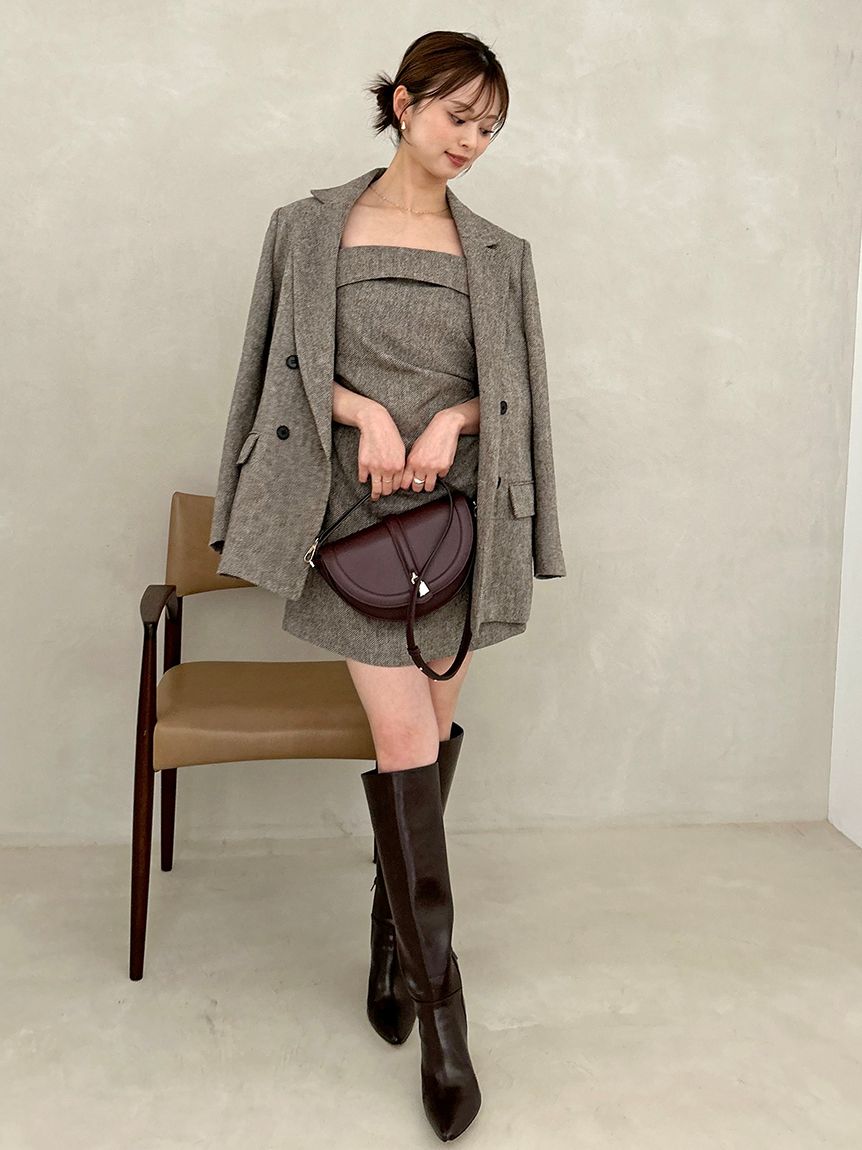 ウールベアミニワンピース(ミニワンピース)｜ワンピース｜SNIDEL