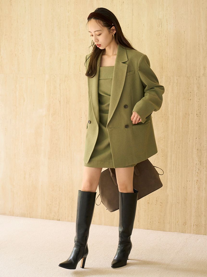 ウールベアミニワンピース(ミニワンピース)｜ワンピース｜SNIDEL