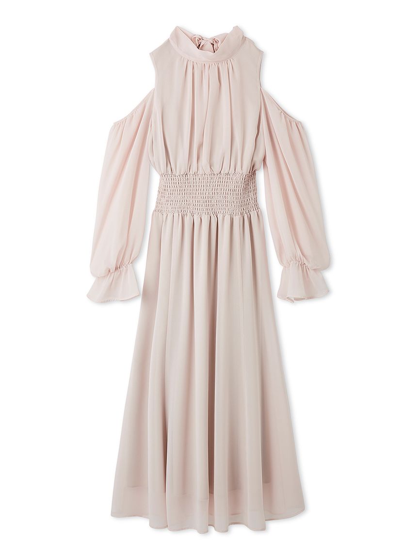 SNIDEL コールドショルダーワンピース IVR 0サイズ 新品未使用 セール】コールドショルダーワンピース（ワンピース）｜SNIDEL