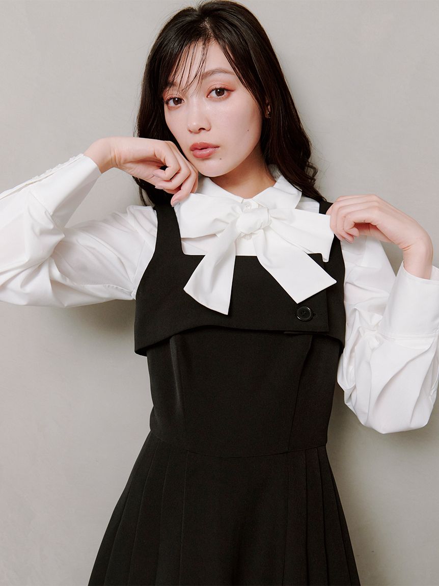 プリーツミニジャンスカ(ミニワンピース)｜ワンピース｜SNIDEL