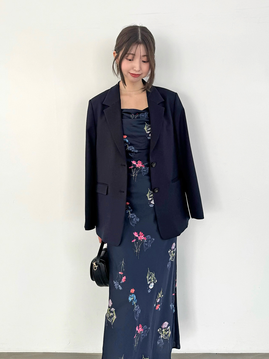 新品未使用タグ付　SNIDEL ドレープナローキャミワンピース ドレープナローキャミワンピース(マキシ・ロングワンピース