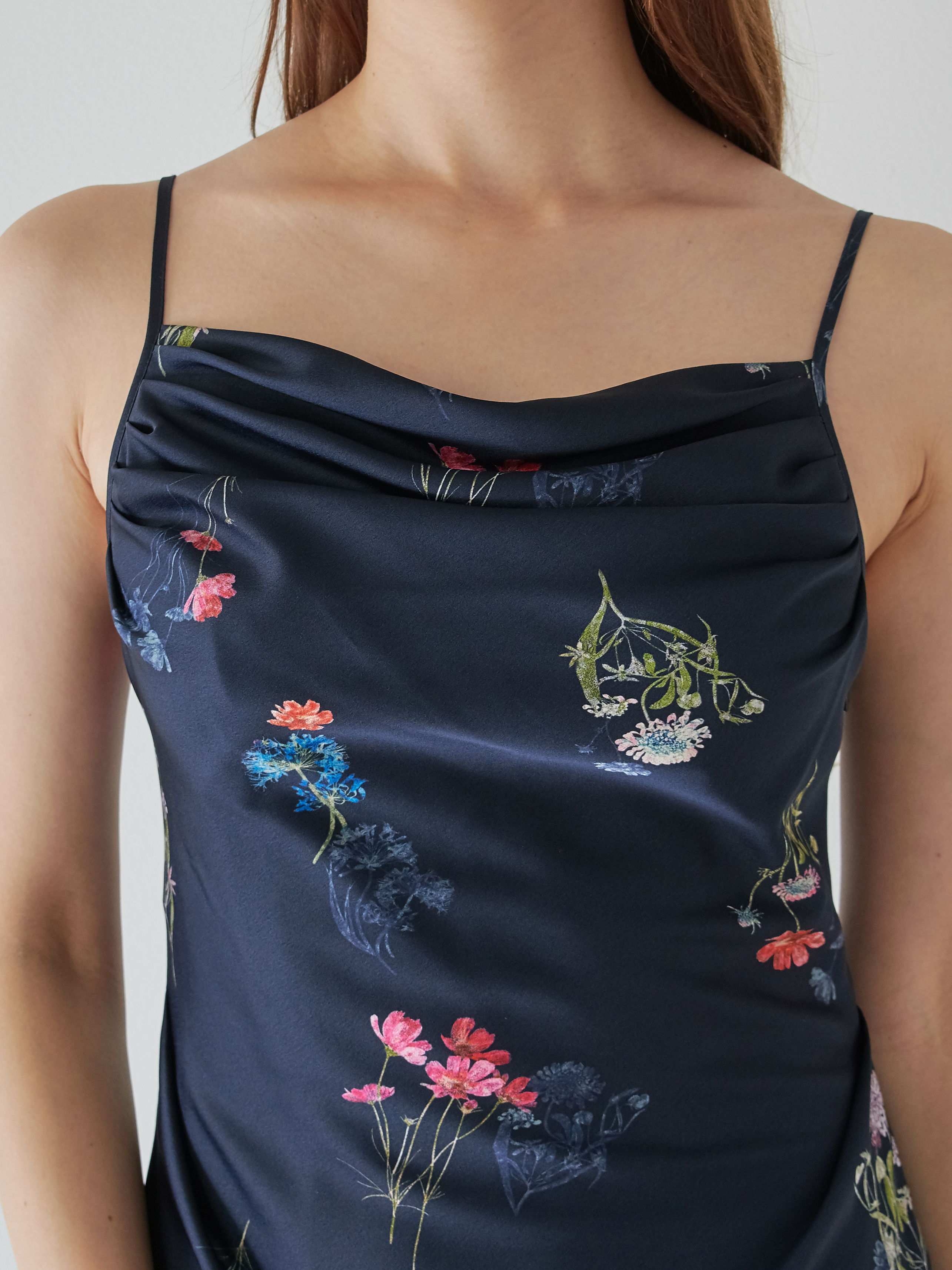 ドレープナローキャミワンピース(マキシ・ロングワンピース