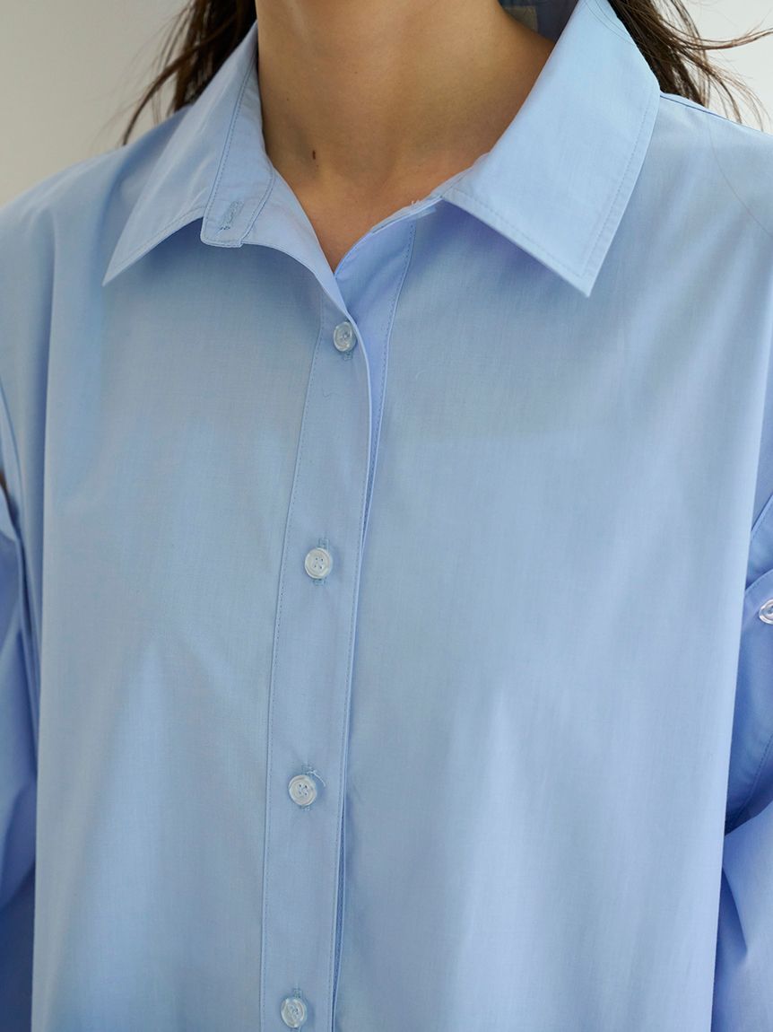 リボンシャツ(マキシ・ロングワンピース)｜ワンピース｜SNIDEL