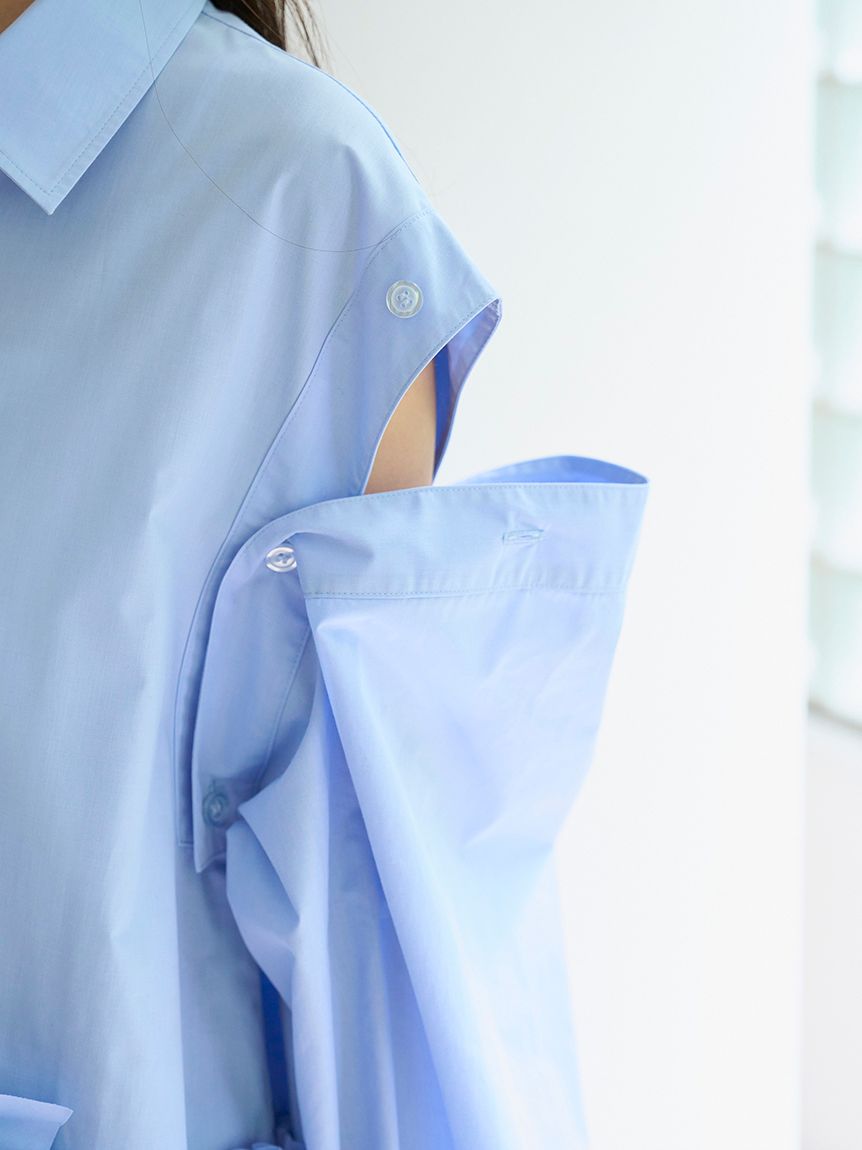 リボンシャツ(マキシ・ロングワンピース)｜ワンピース｜SNIDEL