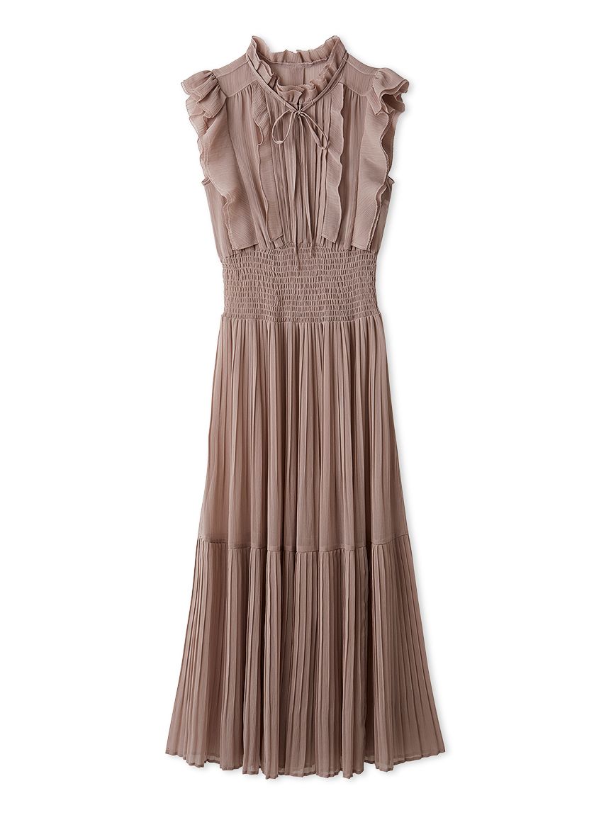 SNIDEL シアープリーツウエストワンピース スナイデル SNIDEL Sustainableシアープリーツウエスト