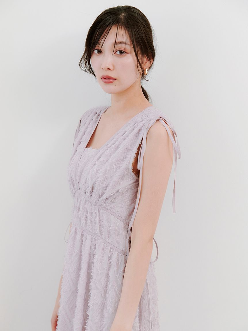 snidel ワンピース ジャガードドロストディティールワンピース 00サイズあり】ジャガードドロストディティールワンピース