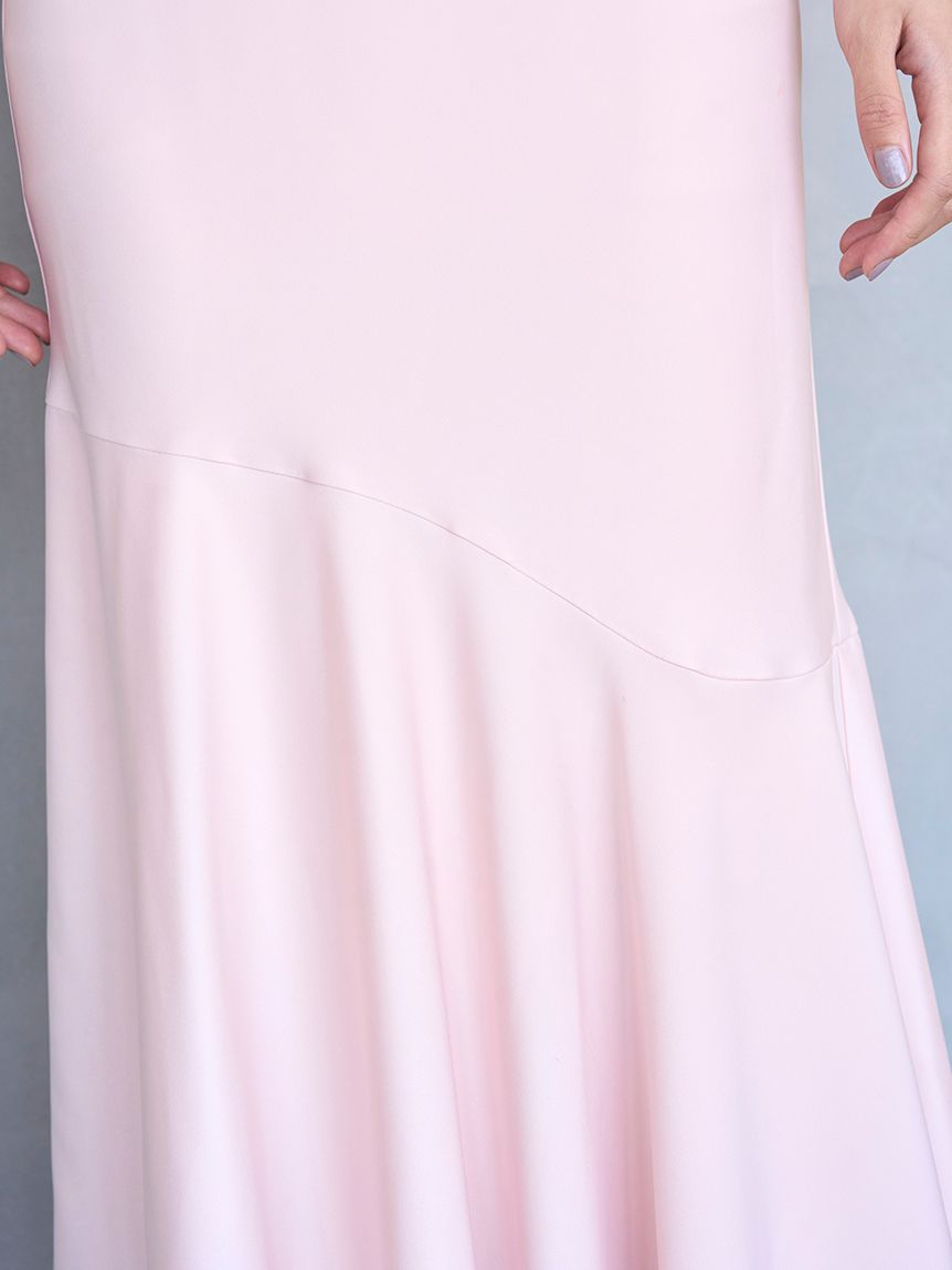 サテンマーメイドキャミワンピース(マキシ・ロングワンピース