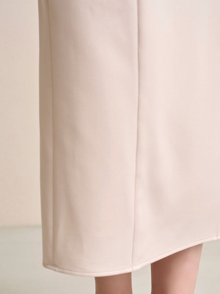 オフショルリボンドレス【カンヘウォン着用】(マキシ・ロング