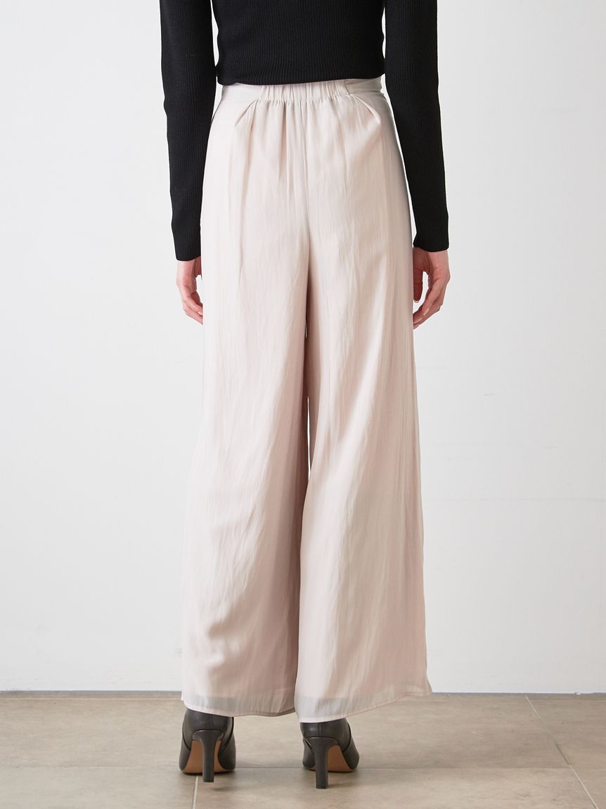 コールドショルダーパンツセットアップ(トップス＆ボトムセット