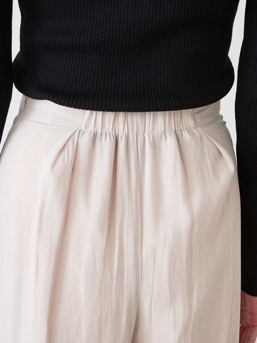 コールドショルダーパンツセットアップ(トップス＆ボトムセット