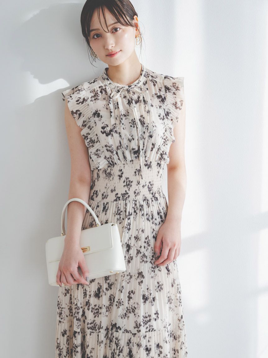 販路限定サイズあり】Sustainableフリルワンピース(マキシ・ロング