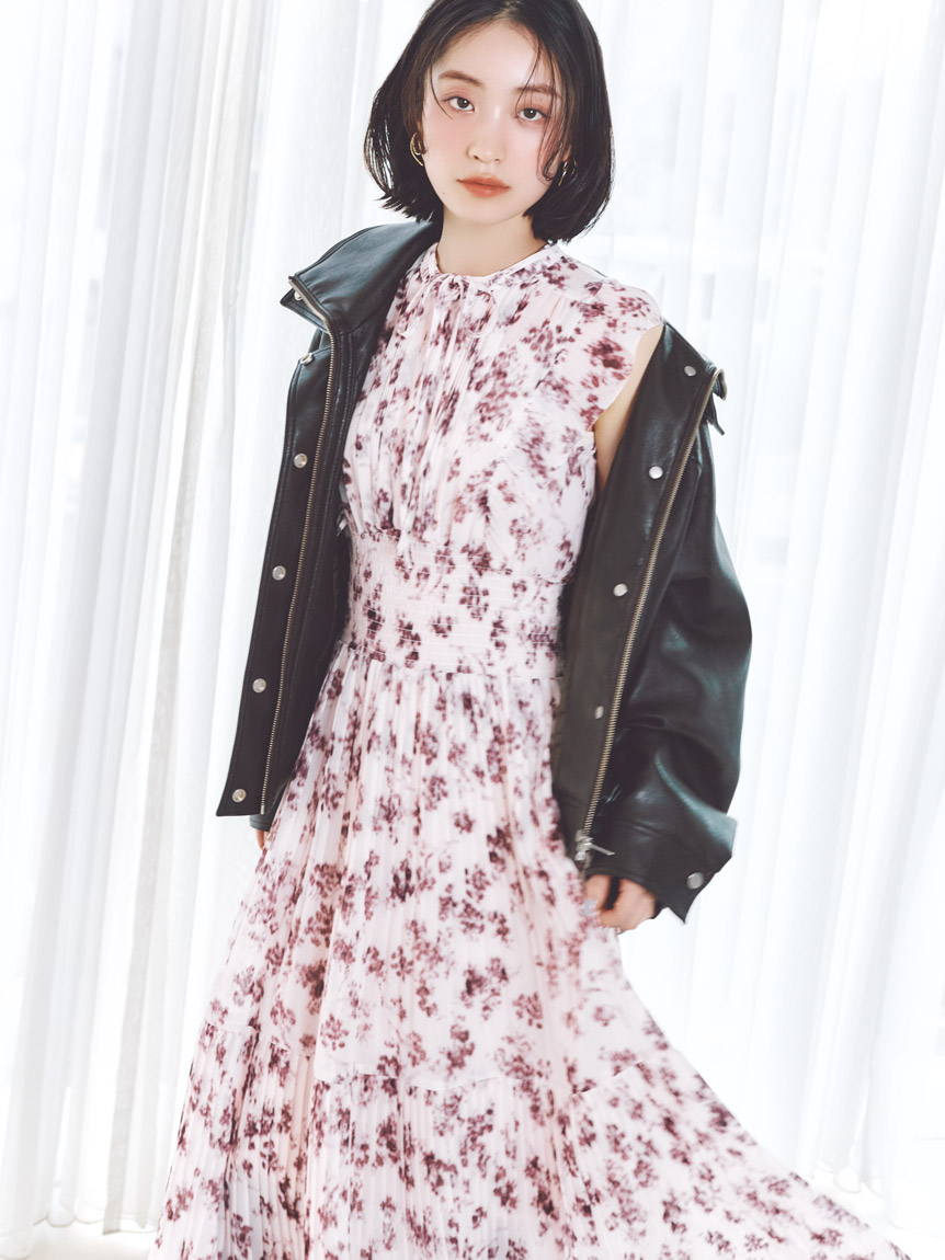 販路限定サイズあり】Sustainableフリルワンピース(マキシ・ロング