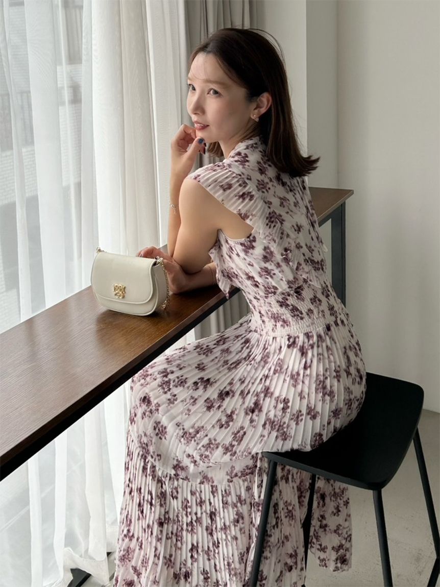 販路限定サイズあり】Sustainableフリルワンピース(マキシ・ロング