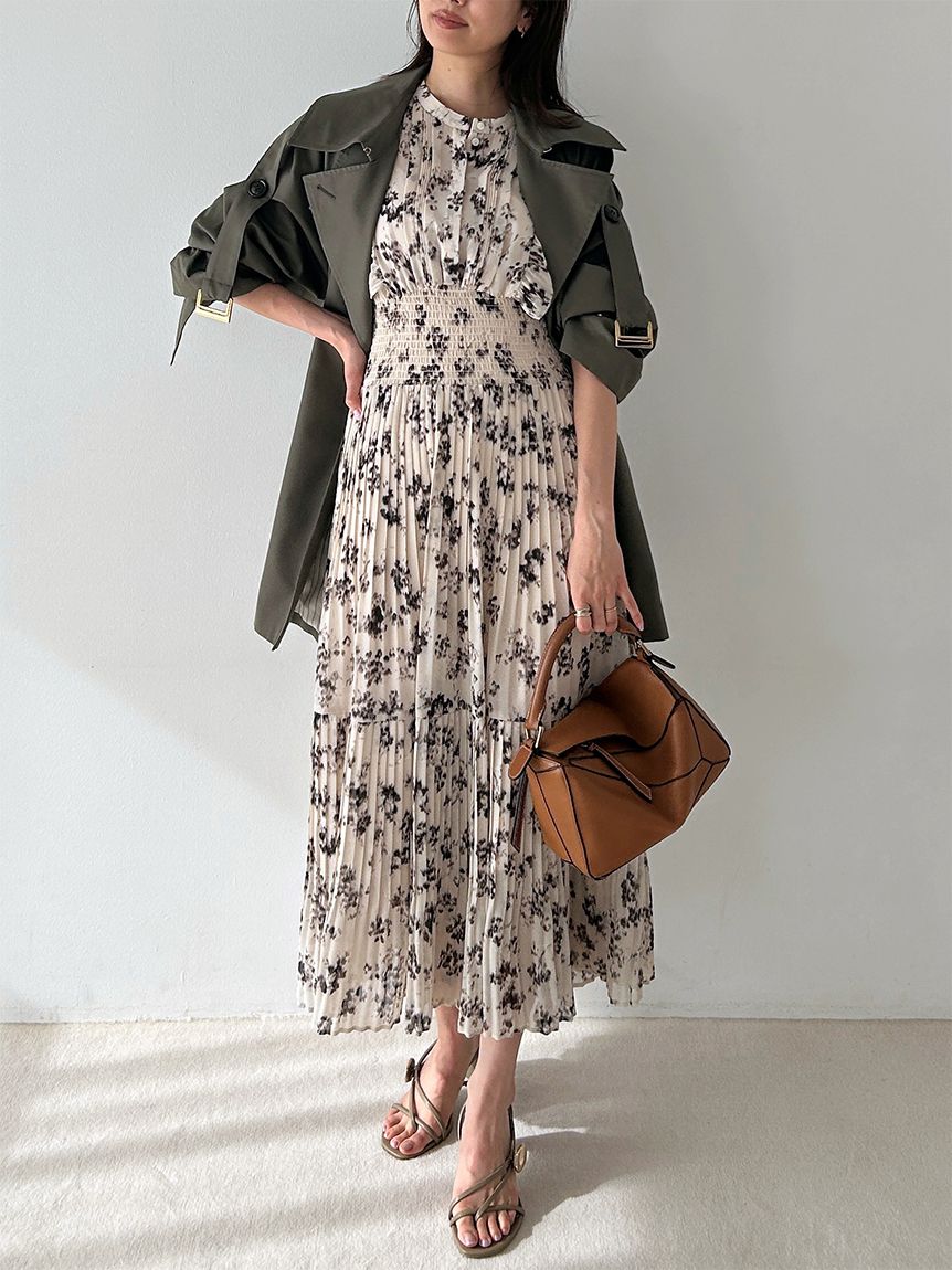 販路限定サイズあり】Sustainableフリルワンピース(マキシ・ロング