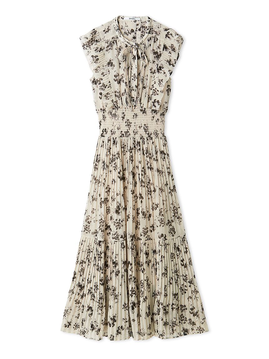 販路限定サイズあり】Sustainableフリルワンピース(マキシ・ロング