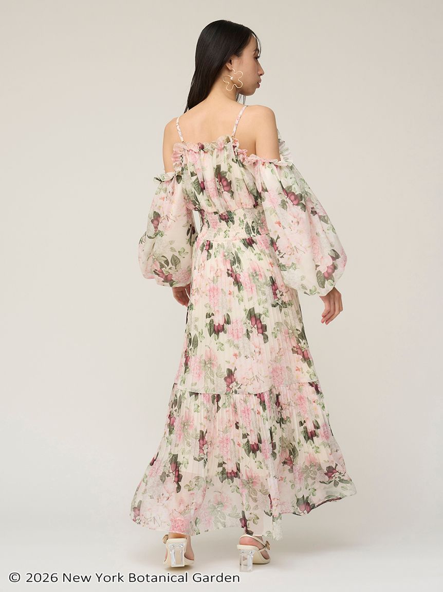 SNIDEL ギャザープリーツワンピース NYBG ギャザープリーツワンピース(ロングワンピース)｜ワンピース