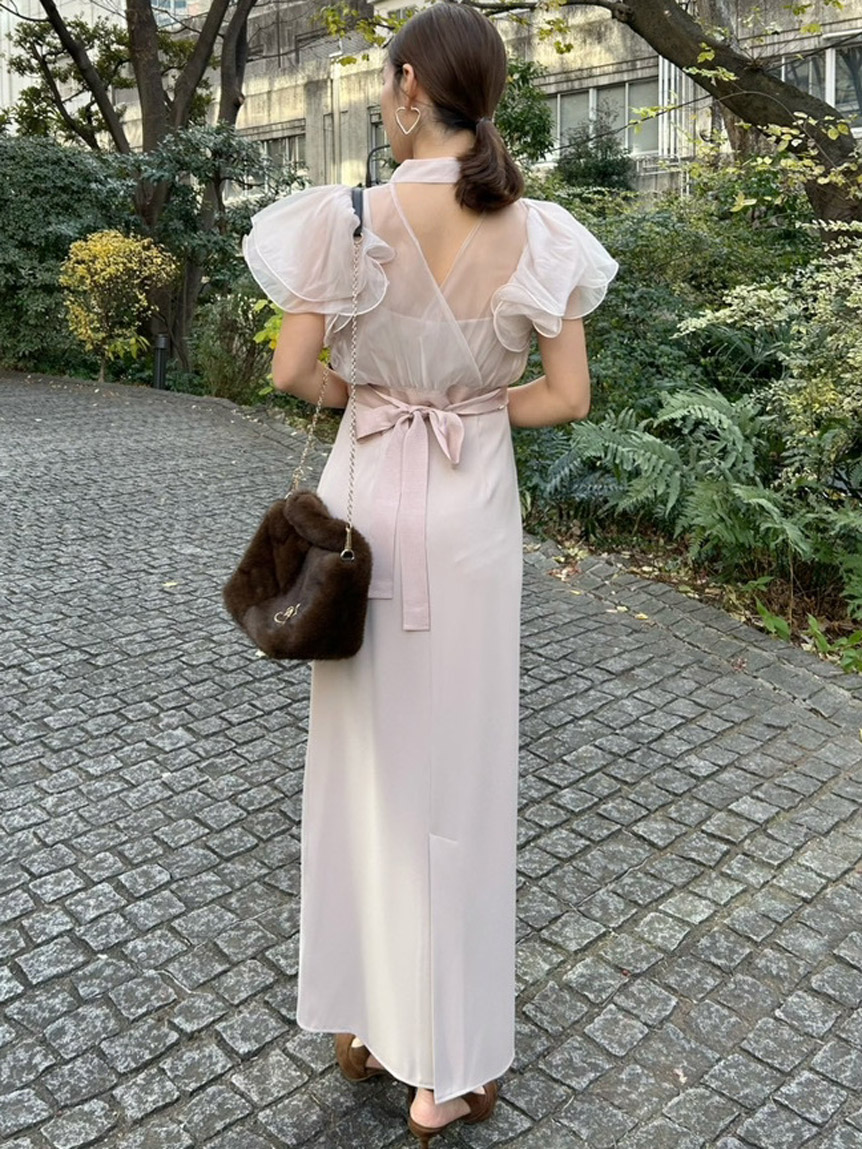 ボレロセットキャミワンピース(マキシ・ロングワンピース)｜ワンピース