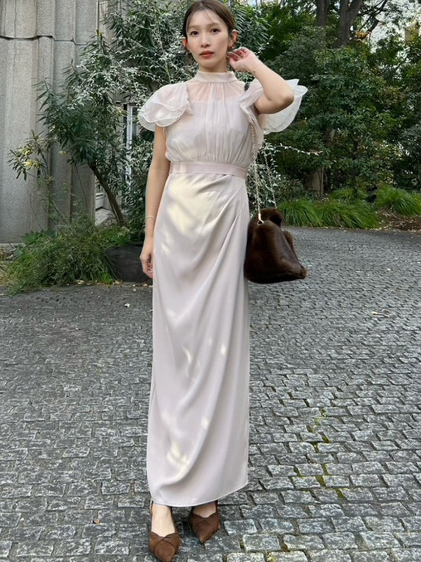 ボレロセットキャミワンピース(マキシ・ロングワンピース)｜ワンピース