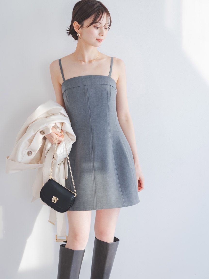 ベアミニワンピース(ミニワンピース)｜ワンピース｜SNIDEL(スナイデル