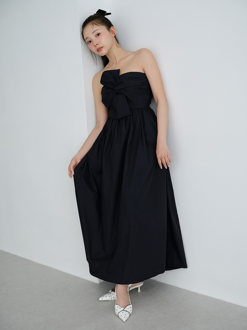ツイストベアワンピース(ロングワンピース)｜ワンピース｜SNIDEL