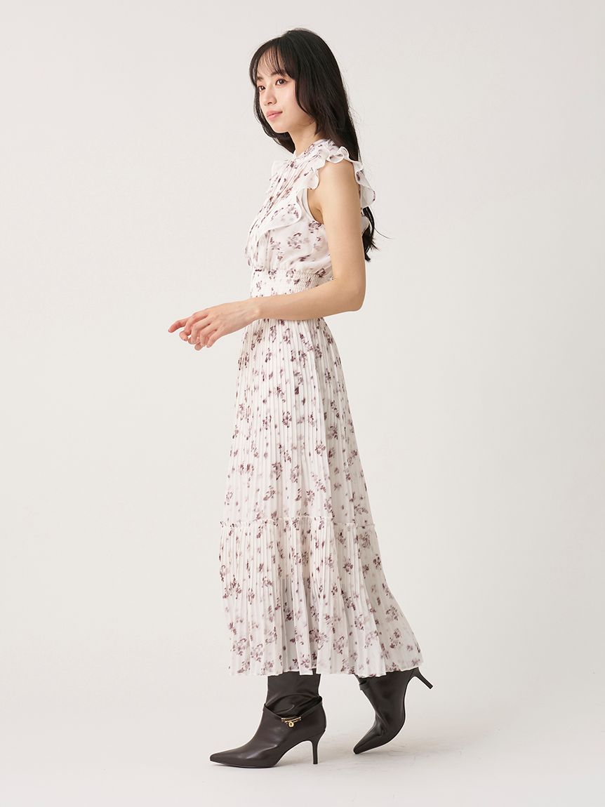 販路限定サイズあり】Sustainableフリルワンピース(ロングワンピース